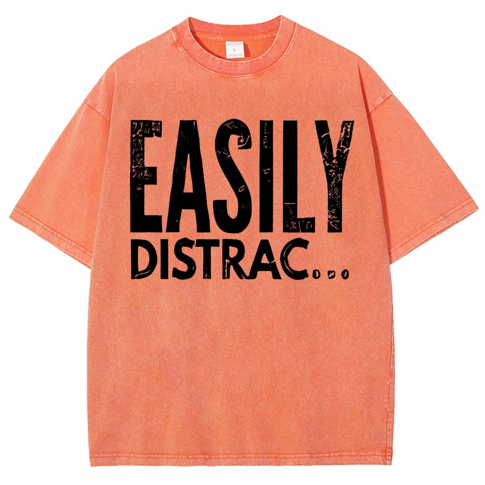 ADHD OCD Awareness Vintage Distressed T-shirt