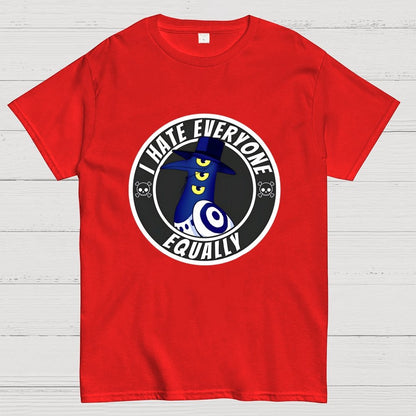 I Hate Everyone Equally Geek T-Shirt