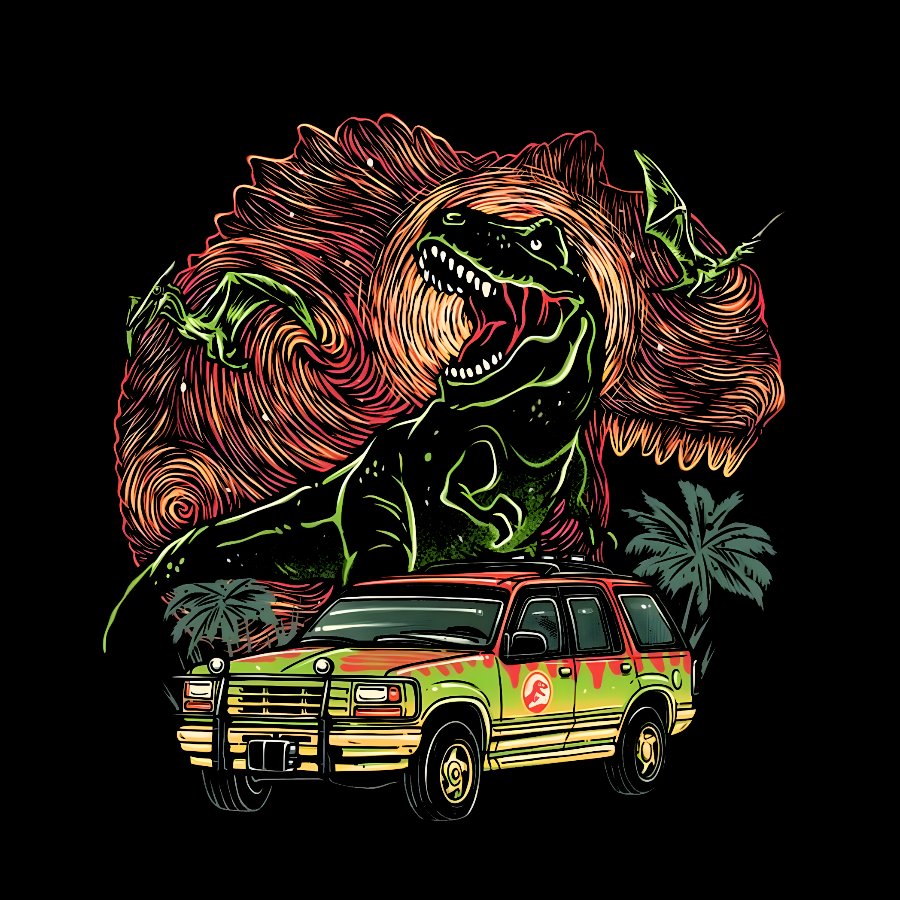 Dino Expedition Geek T-Shirt