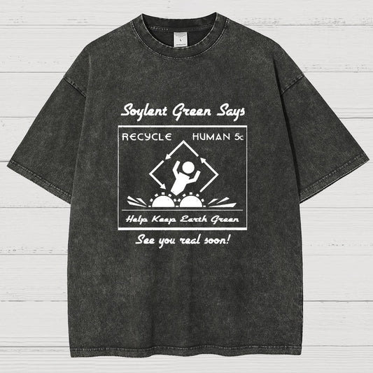 Soylent Green Vintage Distressed T-shirt