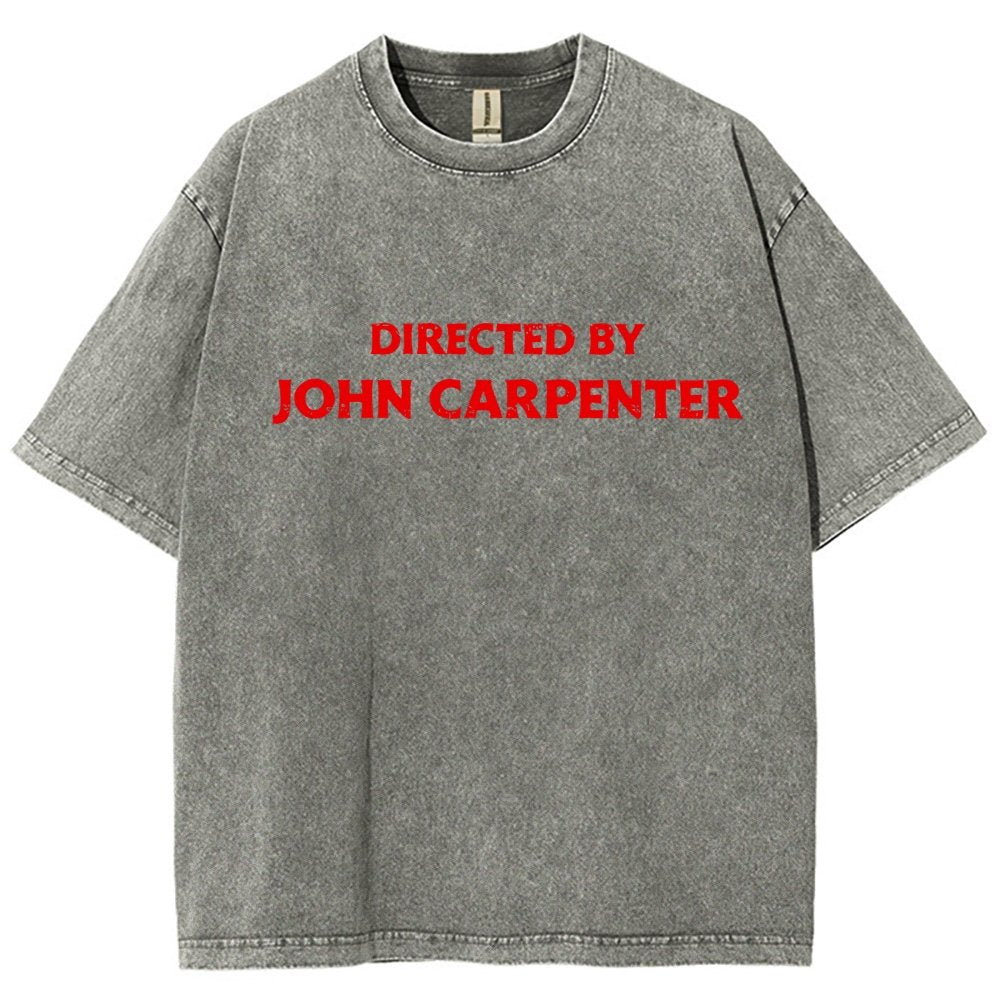 Directed by John Carpenter Vintage Distressed T-shirt