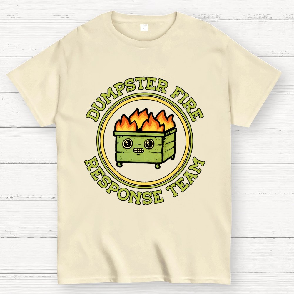 Dumpster Fire Response Team Geek T-Shirt
