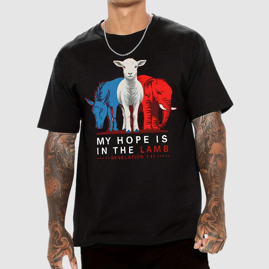My Hope Is In The Lamb Sarcasm Geek T-Shirt