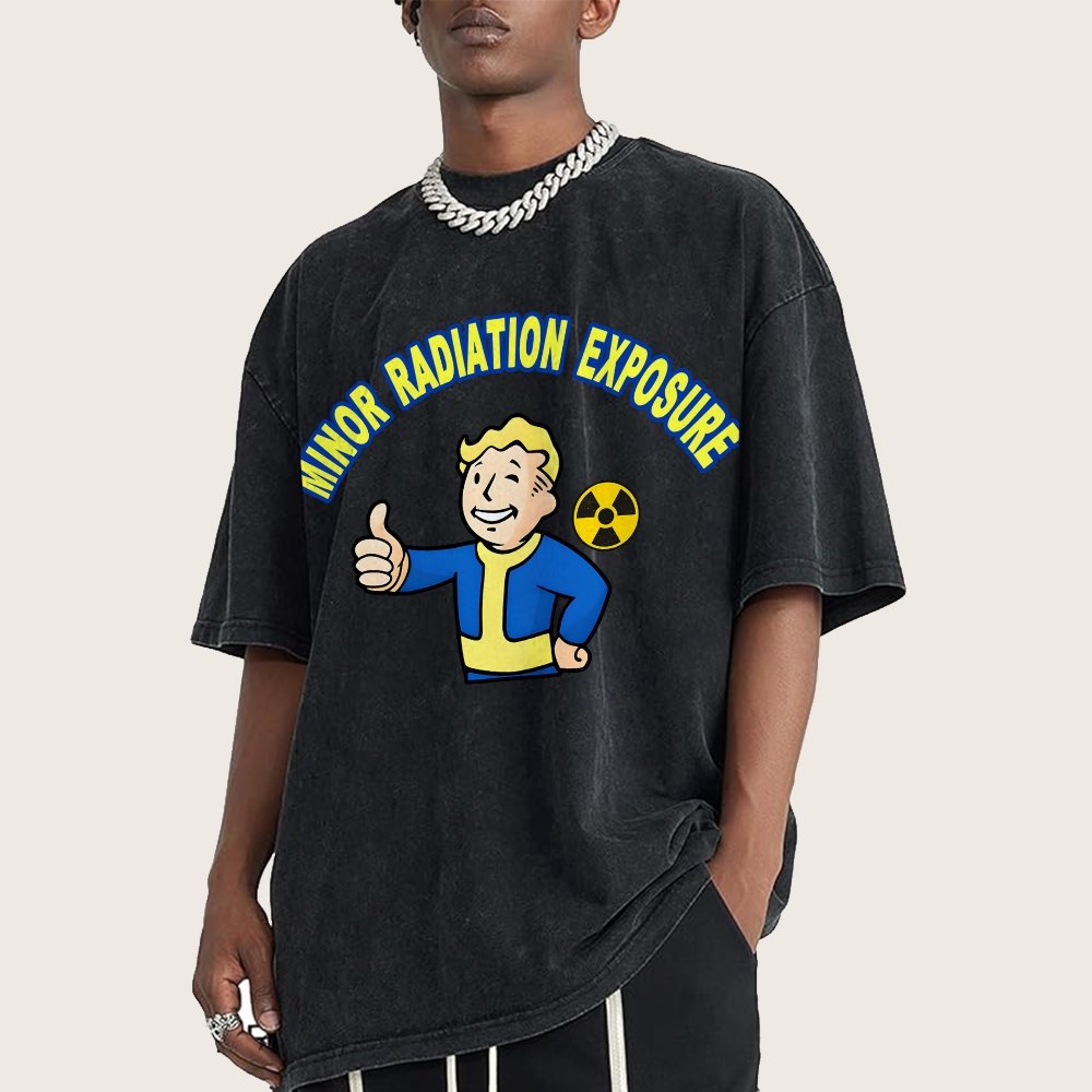 Minor Radiation Exposure Vintage Distressed T-shirt