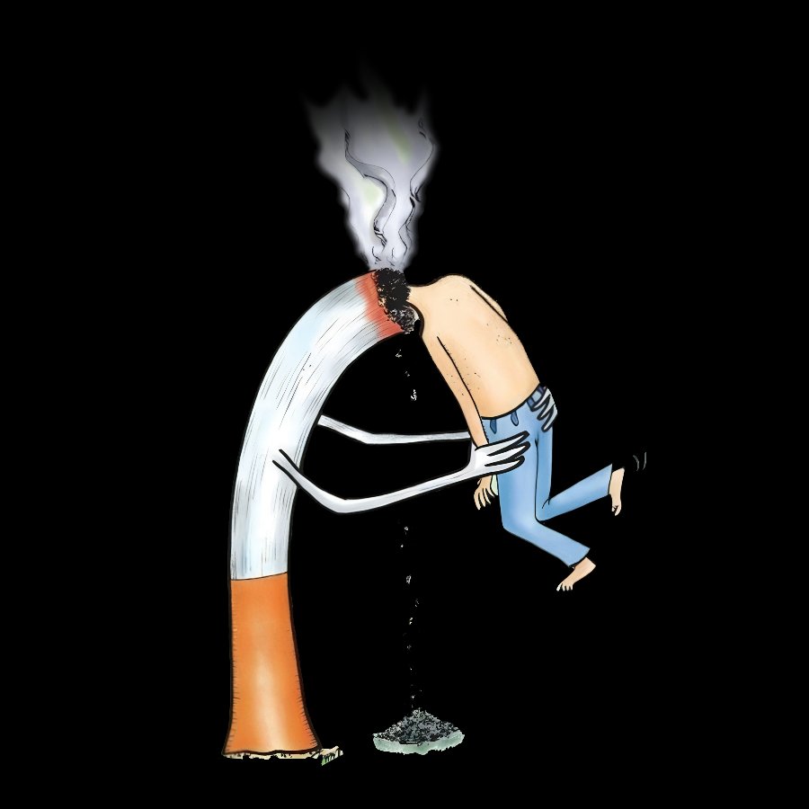 Smoking Solves Your Problems Geeky T-Shirt