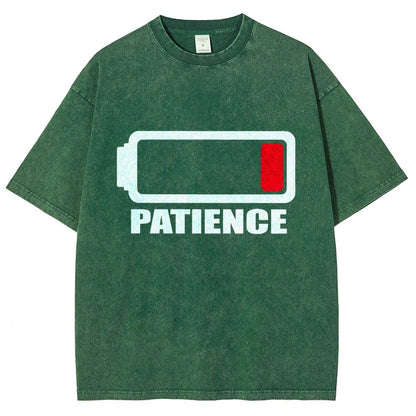 Out of Patience Vintage Distressed T-shirt