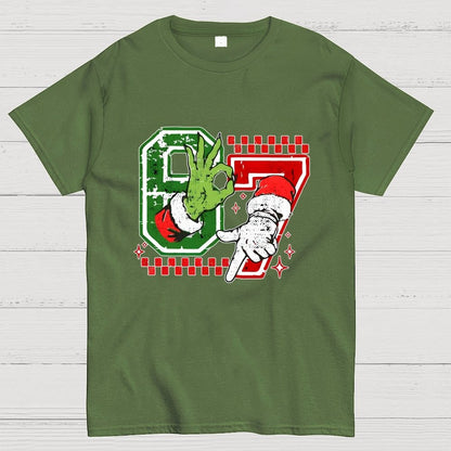 Six Seven 6 7 Christmas Geek T-Shirt