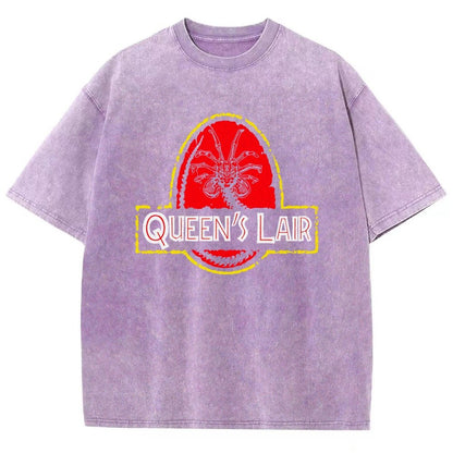 Queen's Lair Vintage Distressed T-shirt