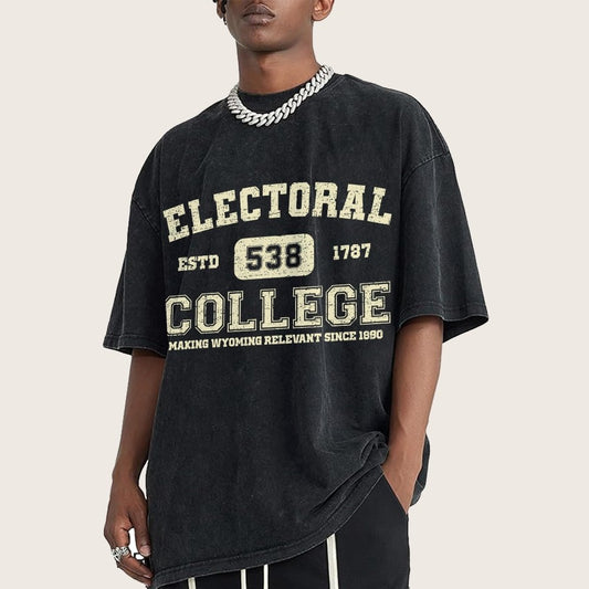 The Electoral College Vintage Distressed T-shirt
