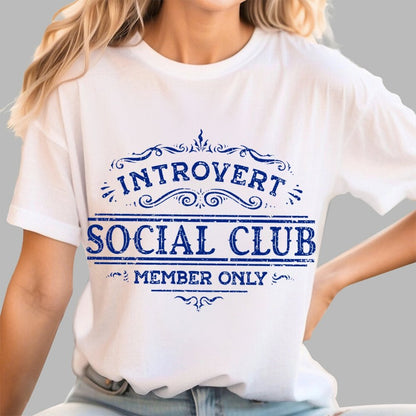 Introvert Social Club Geek T-Shirt