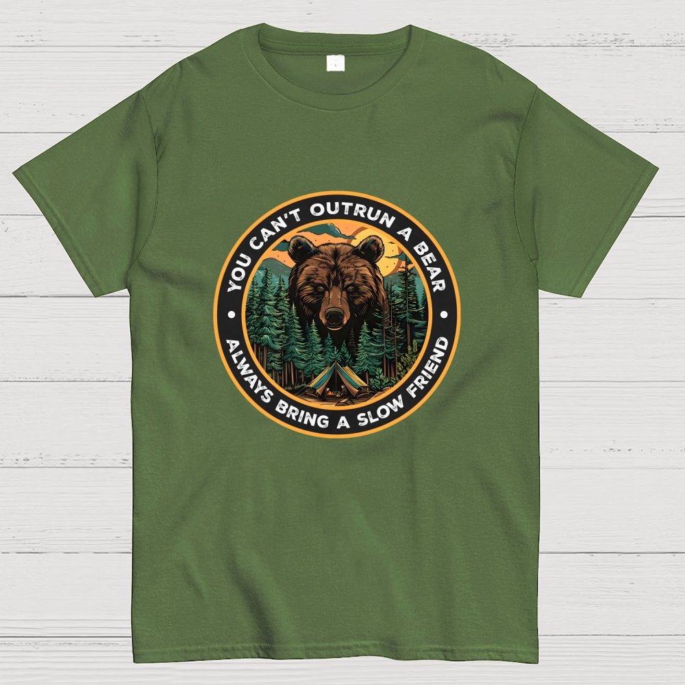 You Can't Outrun A Bear Geek T-Shirt