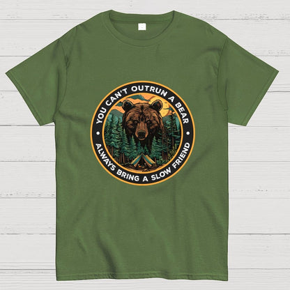 You Can't Outrun A Bear Geek T-Shirt
