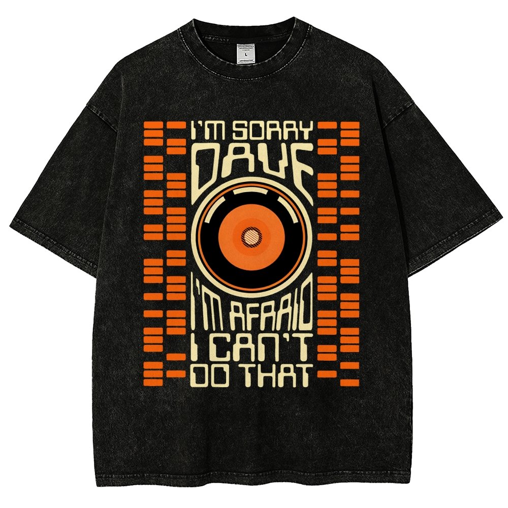 I'm Sorry Dave Vintage Distressed T-shirt