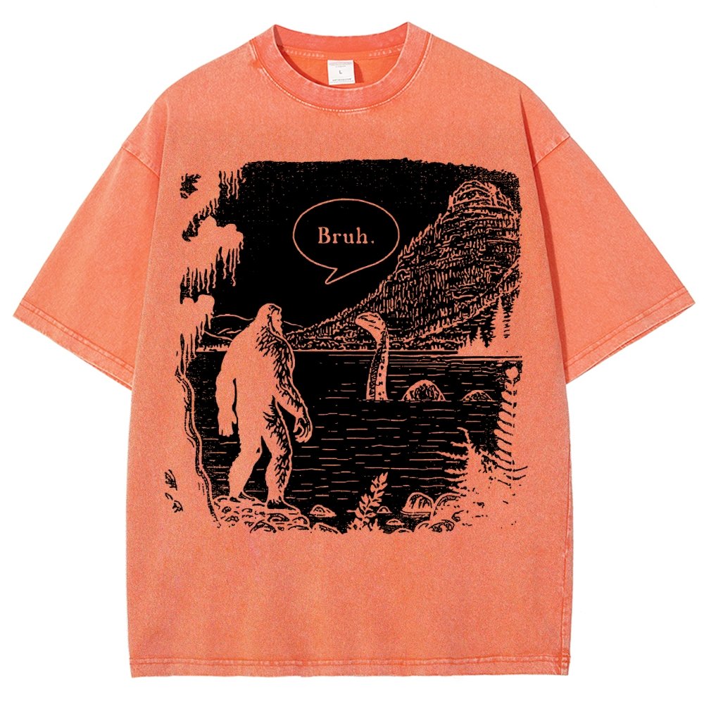Bruh Vintage Distressed T-shirt
