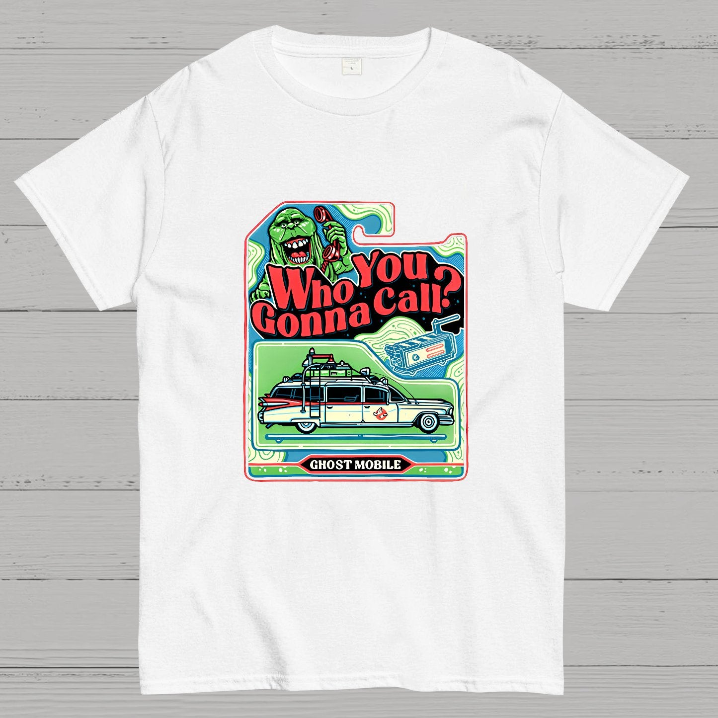 I Ain't Afraid of no Ghost! Geeky T-Shirt