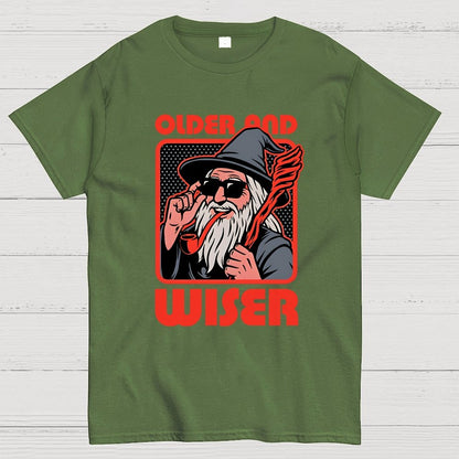 Old Wise Wizard Pop Art Geek T-Shirt