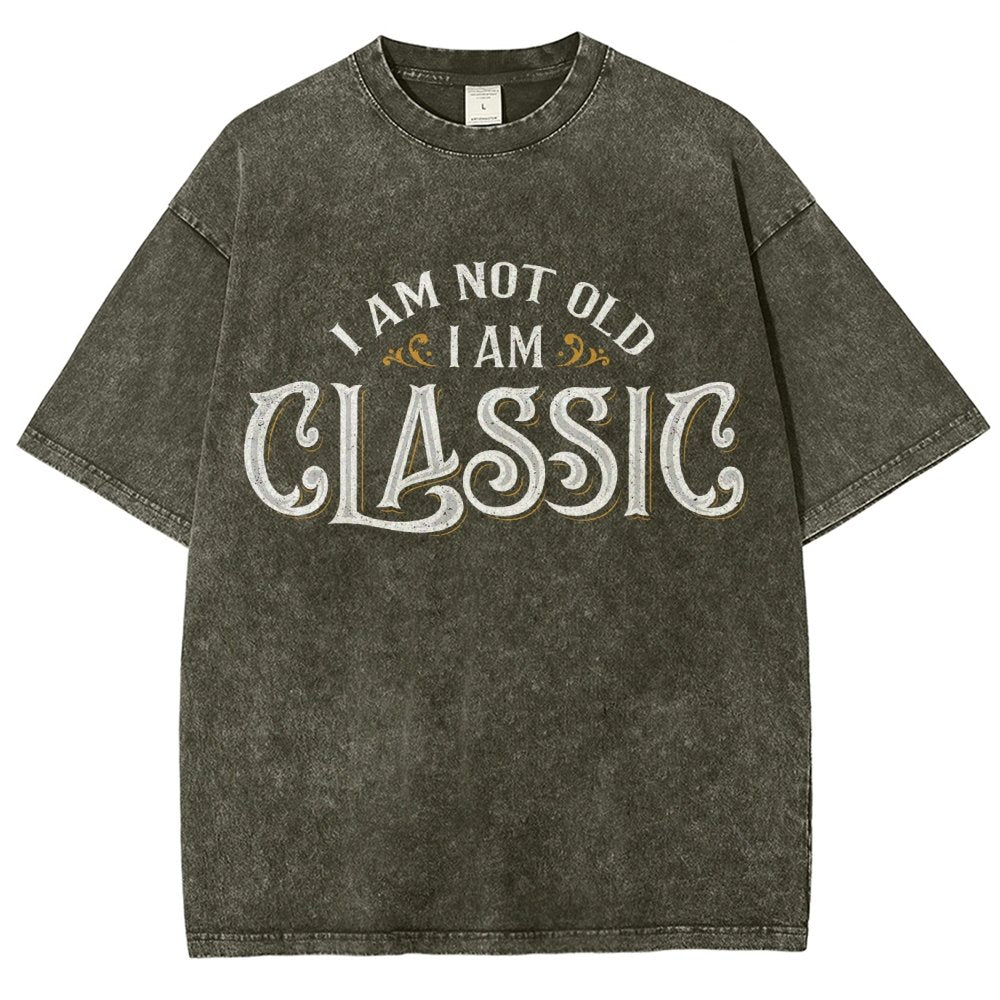 I Am Classic Vintage Distressed T-shirt