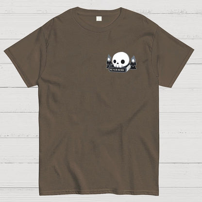 Never More Front And Back Printing Geek T-Shirt