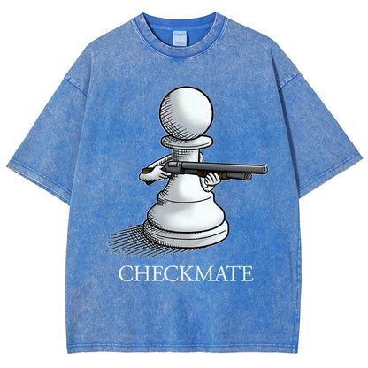 Checkmate Vintage Distressed T-shirt