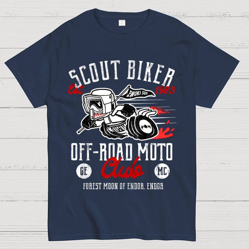 Scout Biker Club Geek T-Shirt