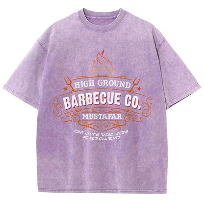 High Ground BBQ Vintage Distressed T-shirt