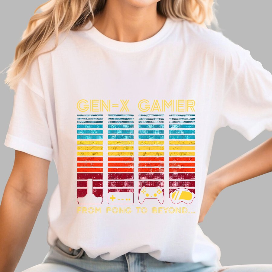 Gen-X Gamer Geek T-Shirt