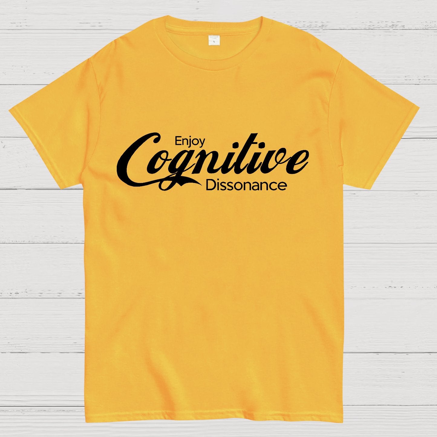 Enjoy Cognitive Dissonance Geek T-Shirt