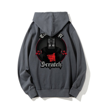 None Shall Pass - Tis But A Scratch Printed Back Unisex Cotton Hoodie