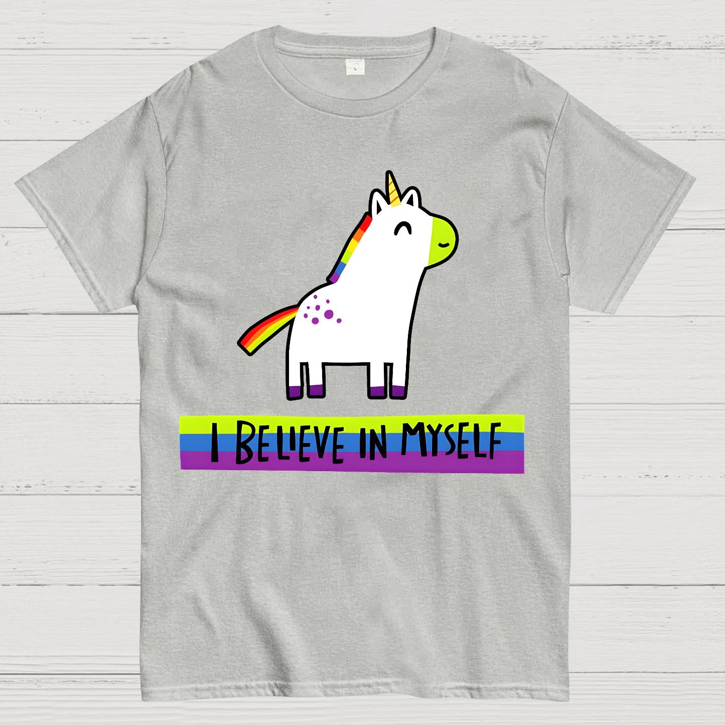 Unicorn Believes Geek T-Shirt