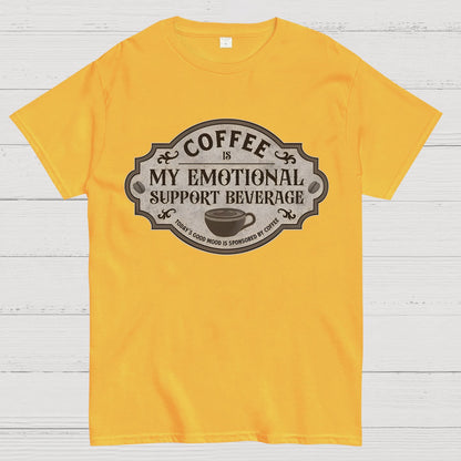 My Emotional Support Beverage Geek T-Shirt