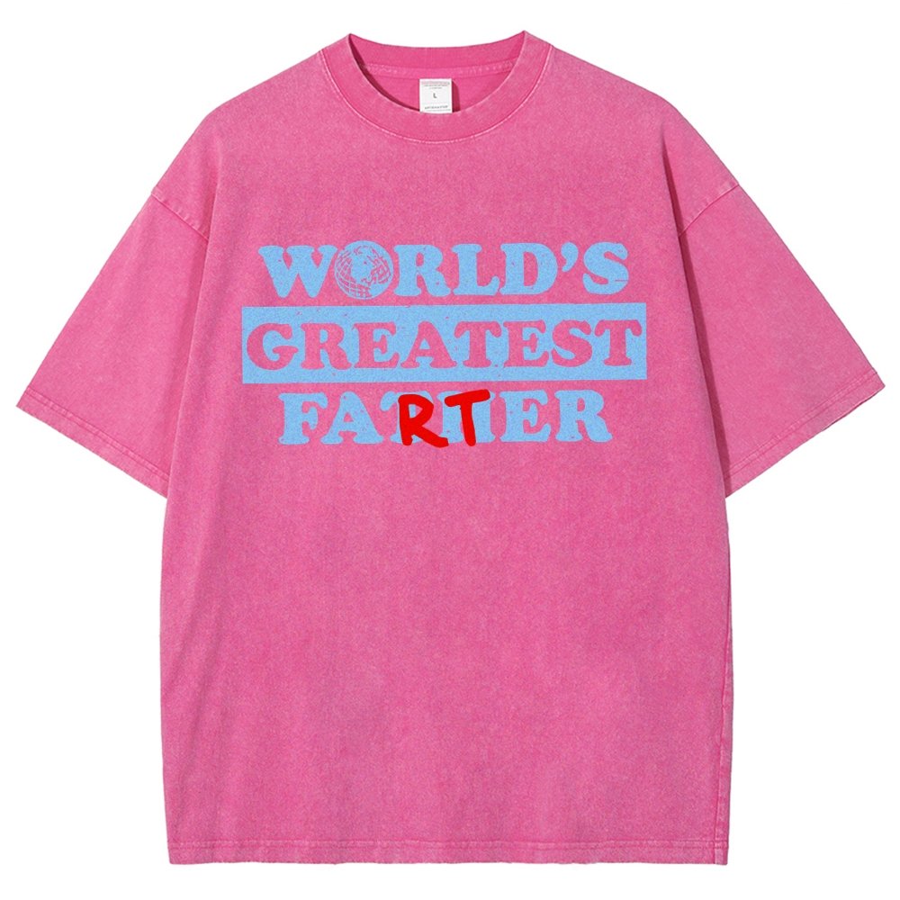 Father's Day Farter Vintage Distressed T-shirt