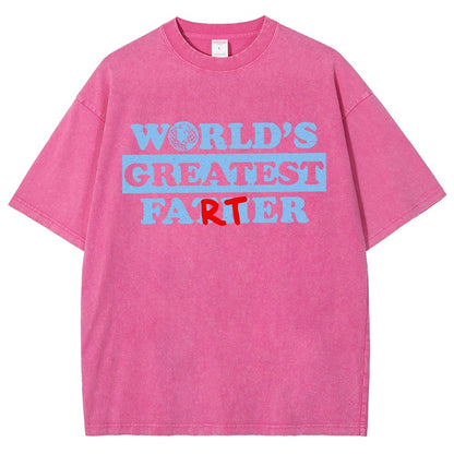 Father's Day Farter Vintage Distressed T-shirt
