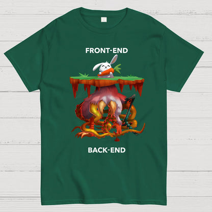 Front-End - Back-End Geek T-Shirt