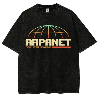 Retro Network Vintage Distressed T-shirt