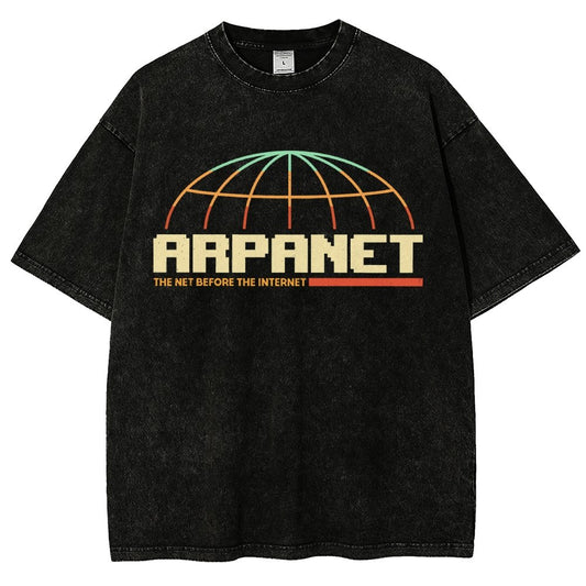 Retro Network Vintage Distressed T-shirt
