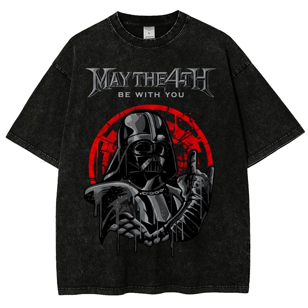 May 4 Metal Vintage Distressed T-shirt