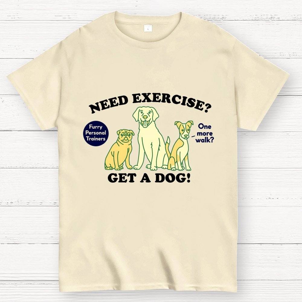 My Dog is My Personal Trainer Geek T-Shirt