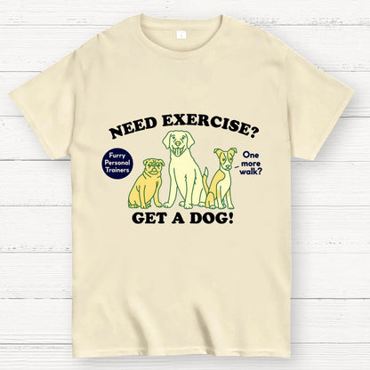My Dog is My Personal Trainer Geek T-Shirt