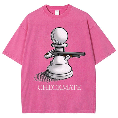 Checkmate Vintage Distressed T-shirt