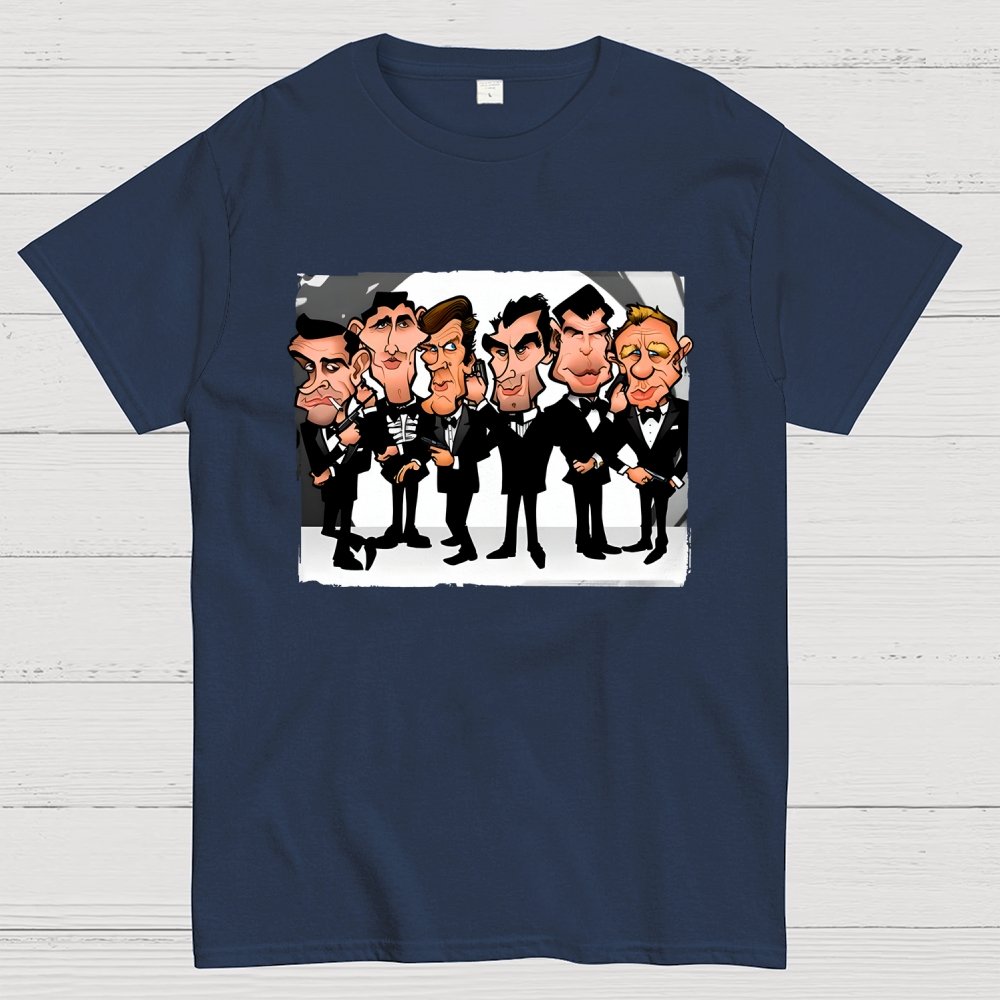 Six Faces One Spy Geek T-Shirt