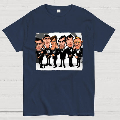 Six Faces One Spy Geek T-Shirt