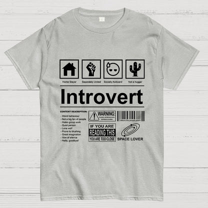 Introvert Label Geek T-Shirt