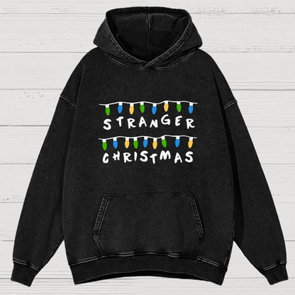 Mystery Christmas Vintage Distressed Hoodie
