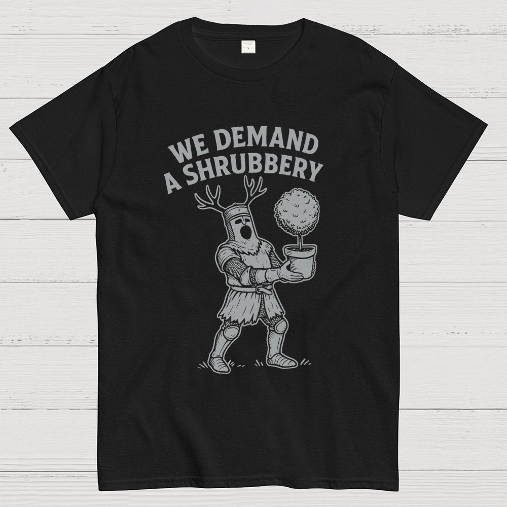 Funny Shrubbery Geek T-Shirt