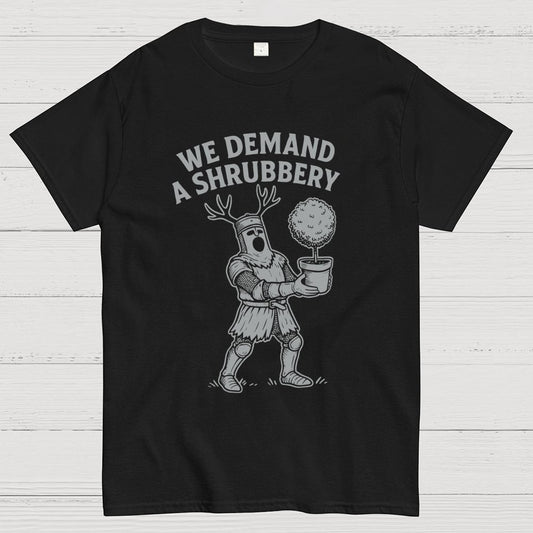 Funny Shrubbery Geek T-Shirt