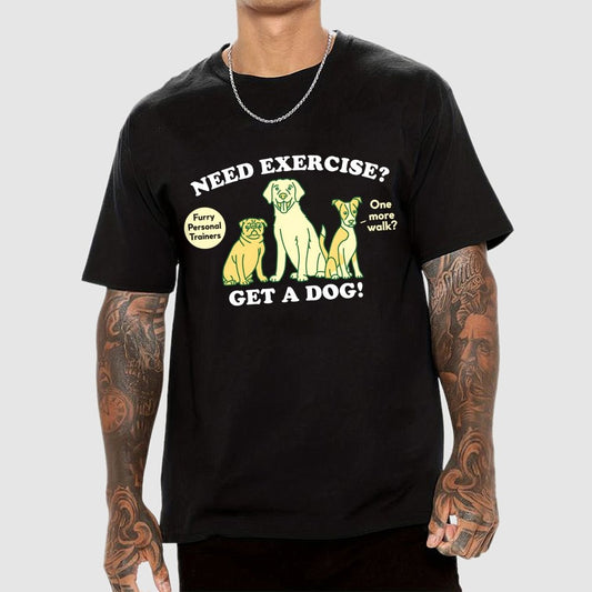 My Dog is My Personal Trainer Geek T-Shirt