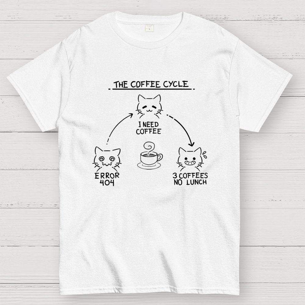 The Coffee Cycle Geek T-Shirt