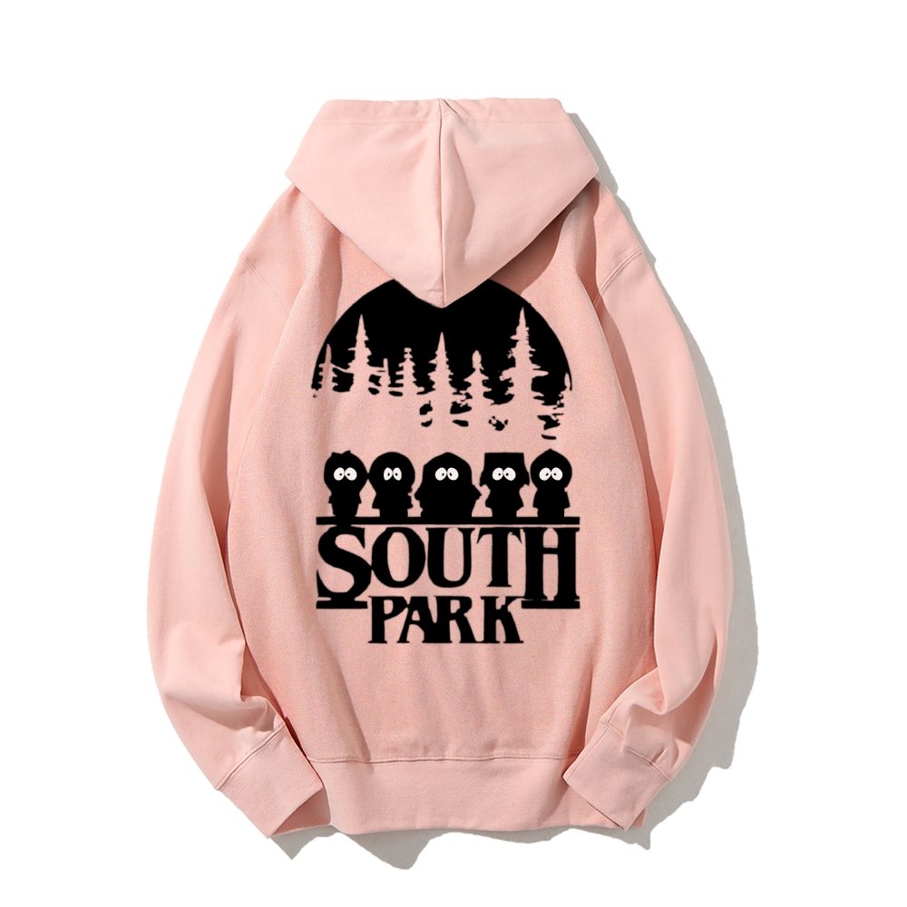 Stranger Park Inspired Art Printed Back Unisex Cotton Hoodie