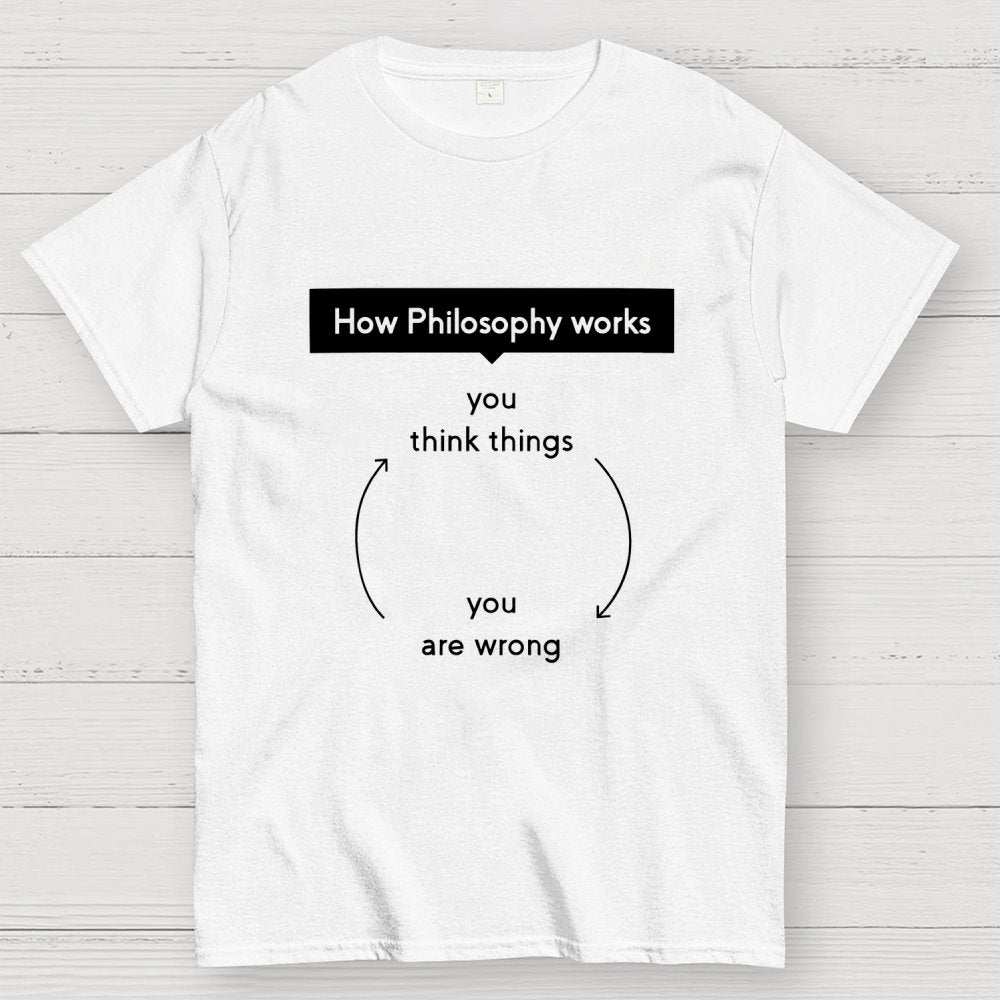How Philosophy works Geek T-Shirt