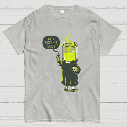 God Does Not Exist, But Science Does Geek T-Shirt